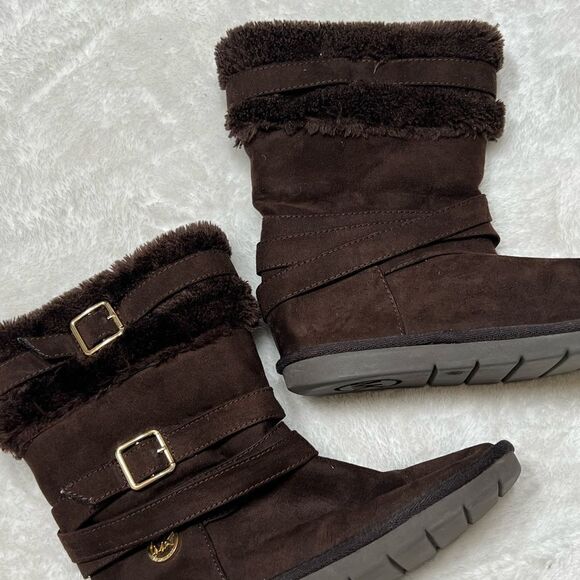 Michael kors brown boots size 3 - Picture 8 of 9